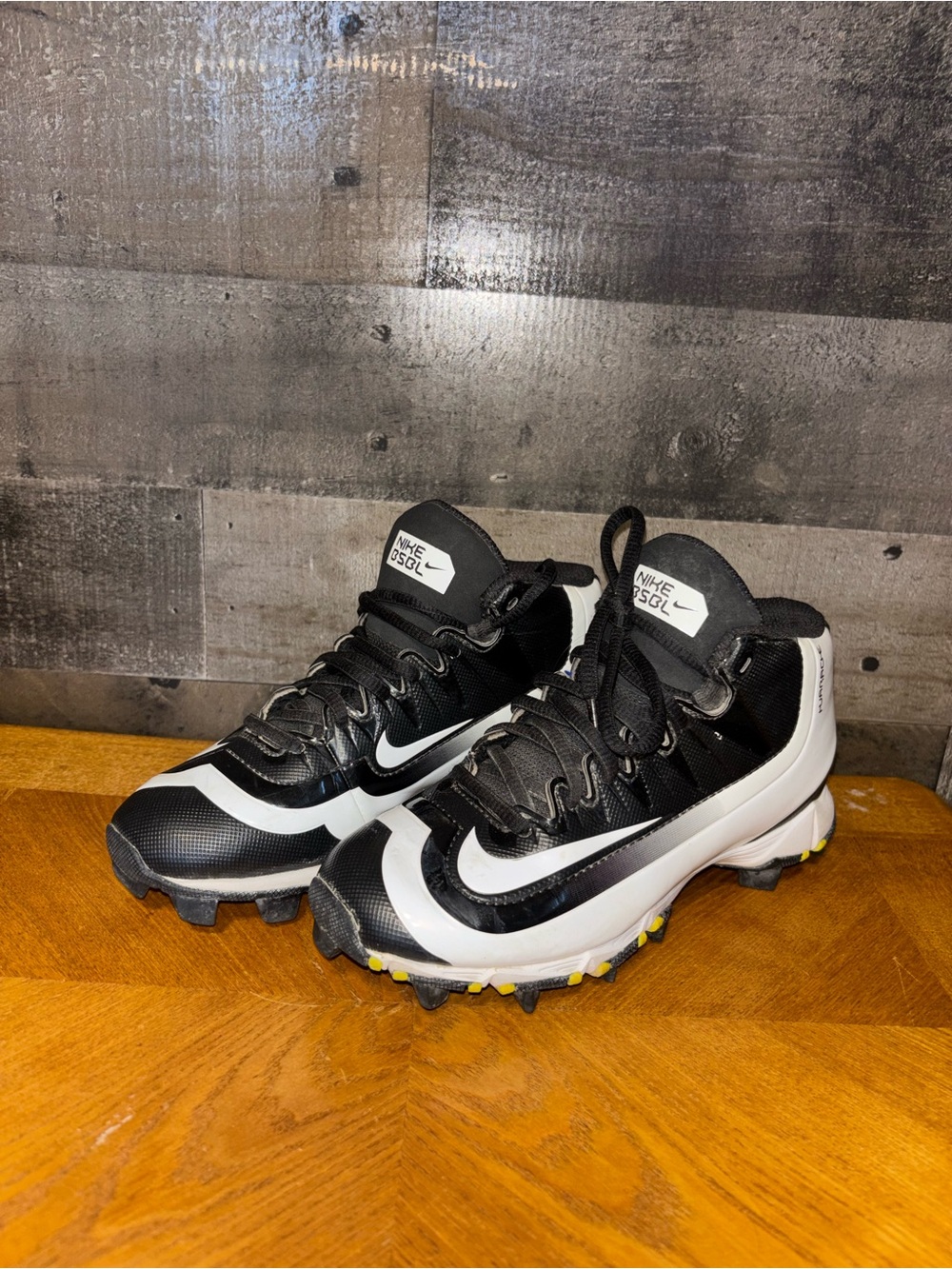 Nike Huarache 2KFilth Keystone Mid Baseball Kids Cleats Sz 1